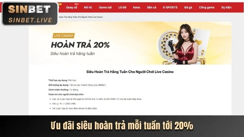 Đa dạng trò chơi casino tại 1888b